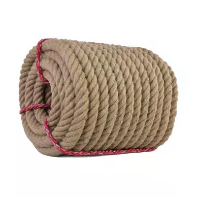 China Factory Price Eco-Friendly Natural Jute Rope Eco-Friendly Jute Rope Hempen Rope For Garden Decoration for sale