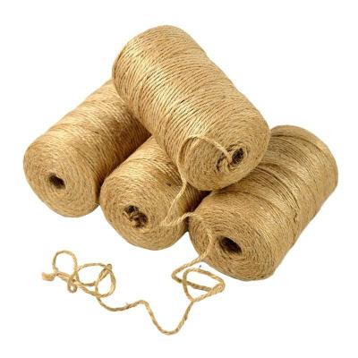 China Eco-friendly DIY Jute Rope Handmade Natural Hemp Rope, Jute Twine, Jute Bulk Rope for sale