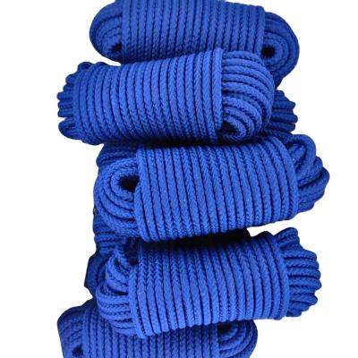 China Lifetime is Long and Firm Nylon Rope Twine Rope High Tensile Polypropylene Plastic Braided Rope Nylon Anchor Rope for Fishing Boats for sale