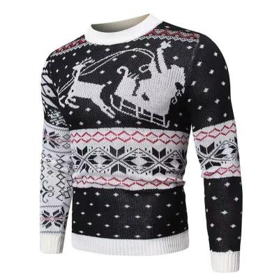 China 2021 Cardigan Custom OEM And ODM Mens Long Sleeve Jacquard Knitwear Sweater Clothes Mens Knitted Sweater for sale