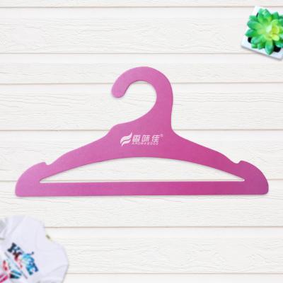 China Sustainable Custom Logo Travel Hotel Hanger Printing Eco - Friendly Recycled Cardboard Paper Hanger for sale