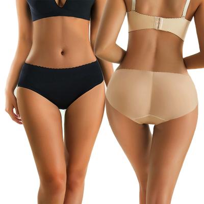 China Faja Shapewear Panties Binnys Girls Underwear Antibacterial Abdominal Comfortable Breathable Ice Silk Seamless Padded Top Panties For Women for sale