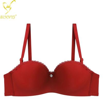 China Backless Bra Women Bralettes Femme Push Up Nylon Ladies Underweire de Binnys Conjuntos De Sujetador High-quality New Design QUICK DRY Bras for sale