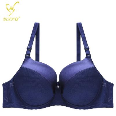 China Binnys QUICK DRY seamless backless lift up ladies bars size conversion Sujetador plus size large cup breathable sexy bra sets for women for sale