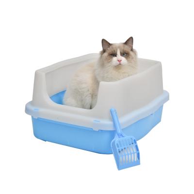 China New Sustainable Clean Products PP Eco Friendly Pet Toilet House Sand Cat Litter Box for sale