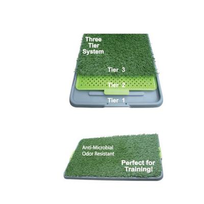 China Sustainable Training Potty Training Pee Pads Grass Dog Pet Toilet Grass Pet Toilet Pad for sale