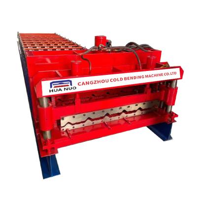 China Full Automatic Glazed Tile Roll Forming Machine For Building Metal And Roof Sheet à venda