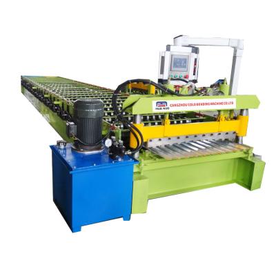 China Automatic Steel Roller Shutter Door Forming Machine Feeding Width 1220mm, 915mm, 1200mm, 1000mm, 1250mm zu verkaufen