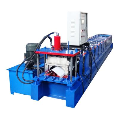 Κίνα Popular Color Sheet Metallic Rain Gutter Roof Tile Ridge Roll Forming Machine προς πώληση