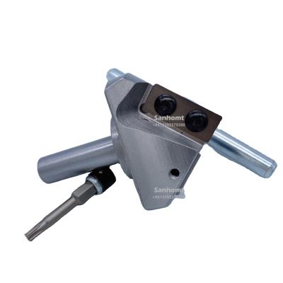 China Less noice Professional Sanhomt Production CNC Router Cutter Carbide Slanted Router Bit 