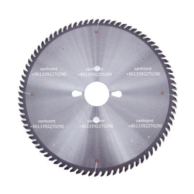 China Less noice sanhomt circular saw blade for cutting aluminum and steel pipe ttc saw blade for sale