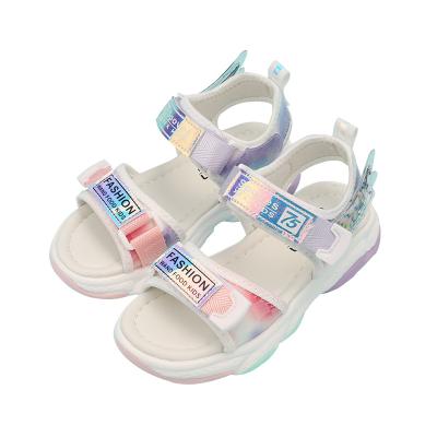 China Other New Design Girl Soft Sole Baby Kids Outdoor Summer Children Beach Sandals for sale