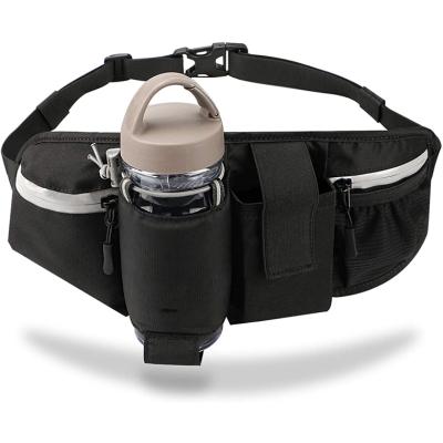 China Storage Fitness Travel Belt Jogging Running Bag Increasing Bottle Waist Holder Pouch Sport Waist Walking Bag for sale