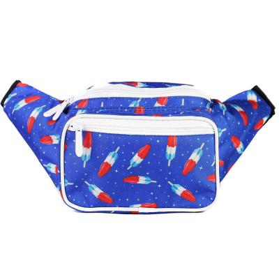 China Water Proof Men Women Chest Pocket Fanny Pack Waist Bag Hip Portable Belt Pouch Travel Purse for sale