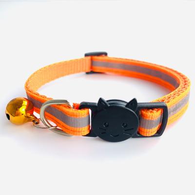 China New Design Pet Products Hot Selling Padded Cat Detachable Collars With Many Different Colors Wholesales for sale