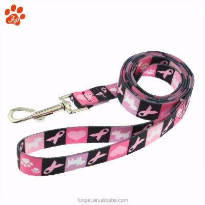 China Padded Wholesale Sublimation Printing Pattern Dog Leashes For Different Weight for sale