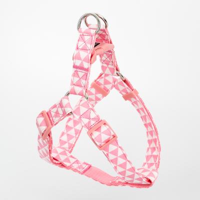 China Padded Nylon Dog Harness Printing Accessories Metal Tech Customized Jacquard Personalized Logo for sale