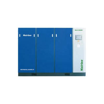 China 45KW 60HP 2 Stage Compression Power Frequency Lubricated Screw Air Compressor for sale