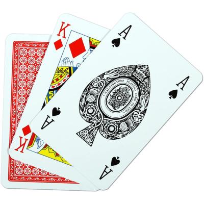 China Red Or Blue Colorful Traditional Playing Number 1 Deck Playing Card Classic Cards For Travel Game for sale