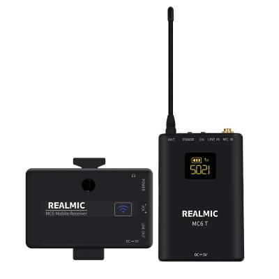 China Mobile Phone Wireless Live Video Vlog Shooting Short Mini Recording Equipment Lapel Micropnone Visual Handheld Microphone Lavalier Microphone for sale