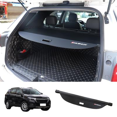 China Waterproof For Chevrolet Equinox Retractable Parcel Rack Trunk Tail Box Trunk Organizer Cover Protect Privacy Auto Parts for sale