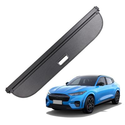 China Low MOQ Manufacturer Waterproof Canvas Aluminum Alloy Retractable Trunk Rear Cargo Cover For Car for sale