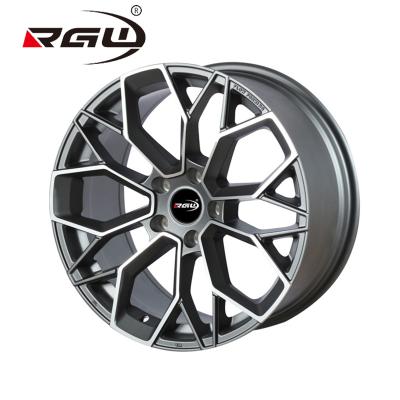 China Aluminum rims 505 18 inch aluminum alloy car wheels accent black slotting 5 hole car aluminum alloy car wheel rims for sale