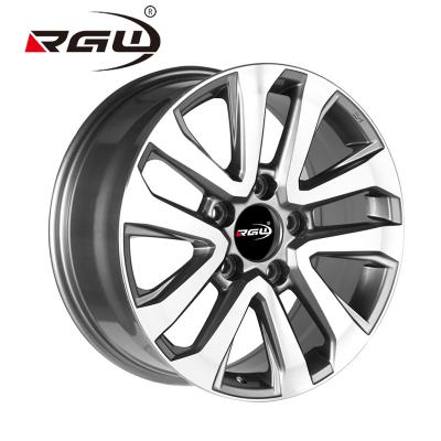 China OEM 2057 Aluminum Alloy Staggered Spinning Black Off-Road Car Wheels Size 5x150x20 Hole 6 Mags 20x8.5 20 Inch Deep Plate Alloy Rims for sale