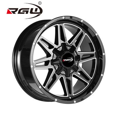 China 8092 Aluminum Alloy 20 Inch 5 Holes 20x9 5x150 5x139.7 5 Brackets Alloy Wheel Rims Off Road Wheels For Off Road 4x4 Suv Car for sale