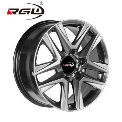 China Aluminum Alloy 814 150 Five Pcd Spoke 5 Holes Alloy Car Wheels Aros 5x150 Rines Rims for sale