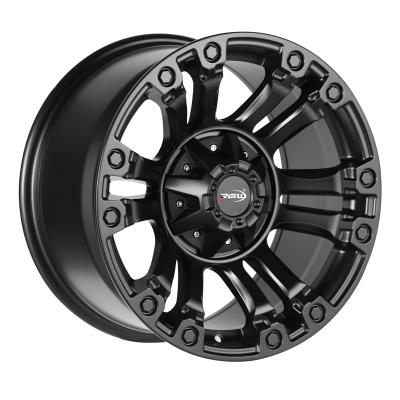 China 6141 Factory Direct Sale Price 17 Inch 4x4 Suv Aluminum Deep Dish Off Road Wheel Good Rims For Luxury Touring Cars for sale