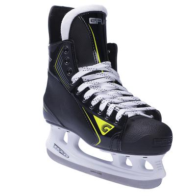 China GRAF PK1900 Strong\Comfortable\Durable\Breathable\Ultralight Fiber Breathable Inner Lining & Memory PP Cotton & Synthetic Leather Ice Skating Shoes for sale