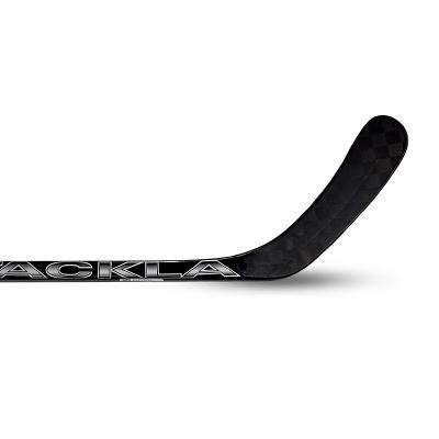 China 100% Carbon Fiber Material TACKLA Black 370g/350g/320g 100% Carbon Fiber Ice Hockey Stick For Adult for sale