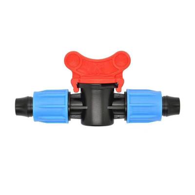 China Agricultural Irrigation Valve Irrigation Double Side Locking Direct Valve For Agricultural Irrigation Hose for sale