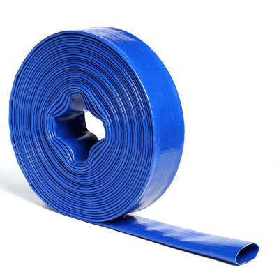 China Adjustable Water Discharge PVC Layflat Hose For Pump Farm Agriculture Irrigation for sale