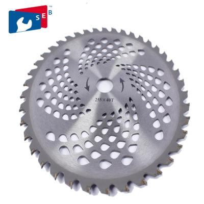 China For Cutting Grass And Brush TCT Circular Saw Blade Sharpening Cutting Saw Blade Brush Cutter Blade For Grass for sale