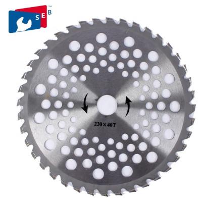 China For Cutting Grass Trunk CTT Circular Saw Blade With Sharp Cutting For Lawn Grass Bush for sale