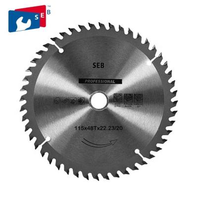 China Durable Tungsten Carbide Tilted CTT Circular Cutting Saw Blade For Wood Laminate Board MDF for sale