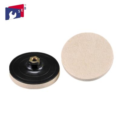 China wool felt polishing wheel for mirror finish SEB-PW01 for sale