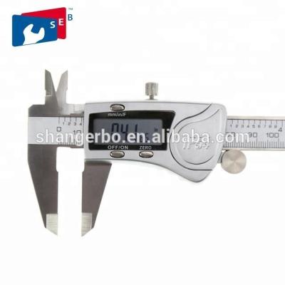 China Stainless Iron 1/64 Fraction Splash Proof Digital Vernier Calipers for sale