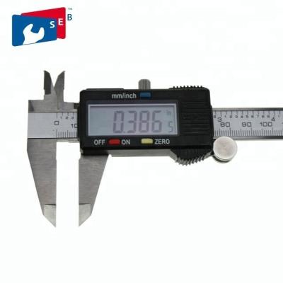 China Stainless Steel Plastic Cover Measuring Instruments Digital Caliper for sale