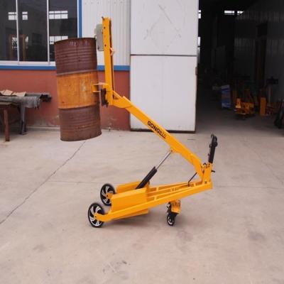 China Semi Electric Hotels Small Mobile Cargo Handing Oil Drum Boom Charger for sale