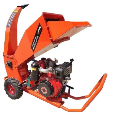 China Forest Electric Machinery Factory Start Diesel Engine 13HP Wood Chipper for sale