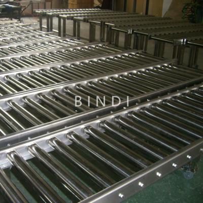 China Heat resistant automatic roller conveyor with adjustable speed and height for sale