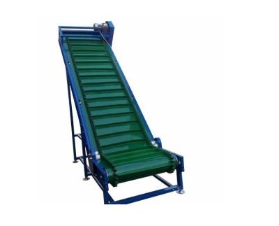 China Bindi Conveyor Slope Heat Resistant Lifting Conveyor Belt With Baffles For Nuts Transport for sale