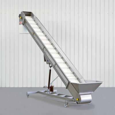 China Modular Stainless Steel Warehouse Belt Conveyor With Flying for sale