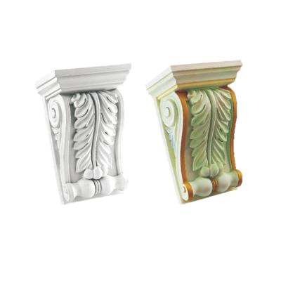 China French Guanyu High Quality Interior And Exterior Decorative materials Foam Millwork Brackets And Polyurethane Corbels for sale