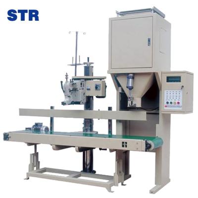 China Highly DCS-50E Fully Automatic Bag Weighted Dry Bean Rice Sugar Grain Packing Machine for sale