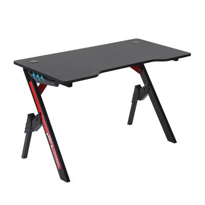 China MDF Free Sample Desk Mesa Escritorios Gamer Table Gaming Desk for sale