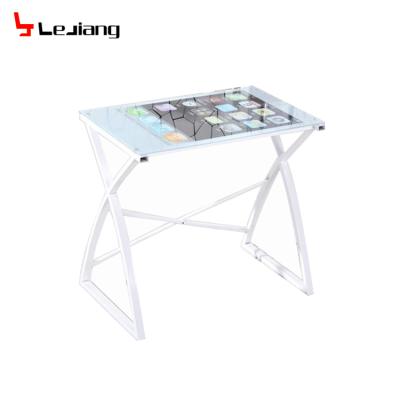 China LAPTOP DESK Home Furniture Compact White High Gloss Porcelain Computer Desk for sale